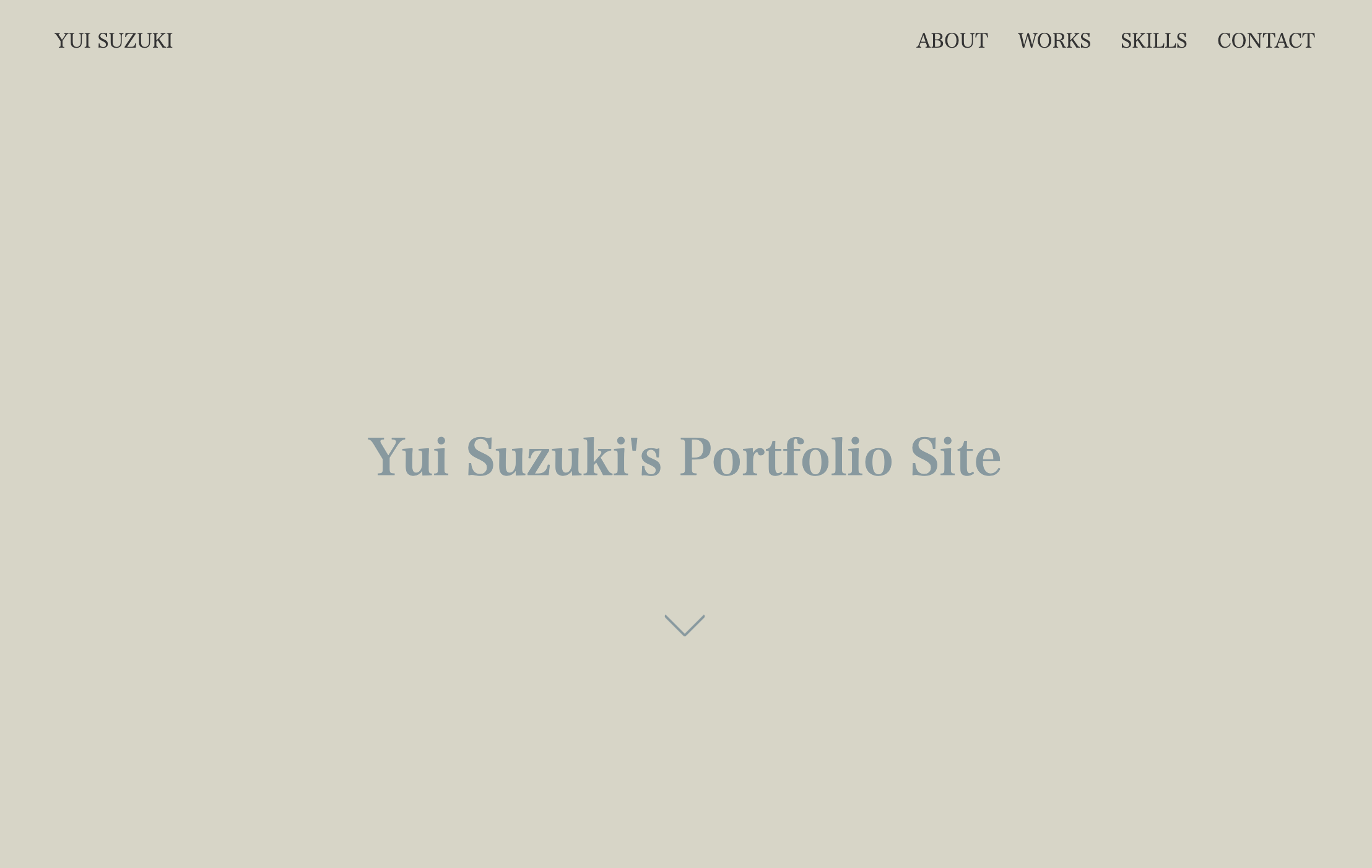 ポートフォリオサイト